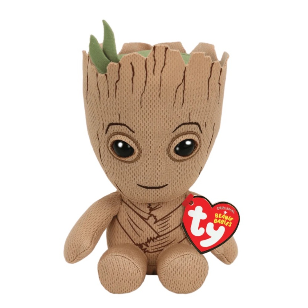 Ty Brown and Green Plush Stuffed Animal